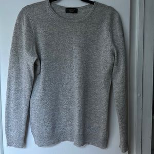 Charter Club (Macy’s) Cashmere Sweater | Size Medium | Heather Light Gray